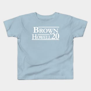 Mac Brown and Sam Howell For President Kids T-Shirt